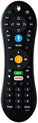 Tivo Lux Remote | Tivo Edge ו- Tivo Bolt, הזרמת וידאו, פקודה קולית, ראה בתצוגה הכהה, C00305